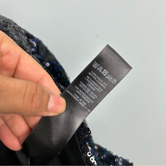 ASOS W40”plus short L30”holidays sequins straight leg pants full lining NWT - Picture 14 of 16